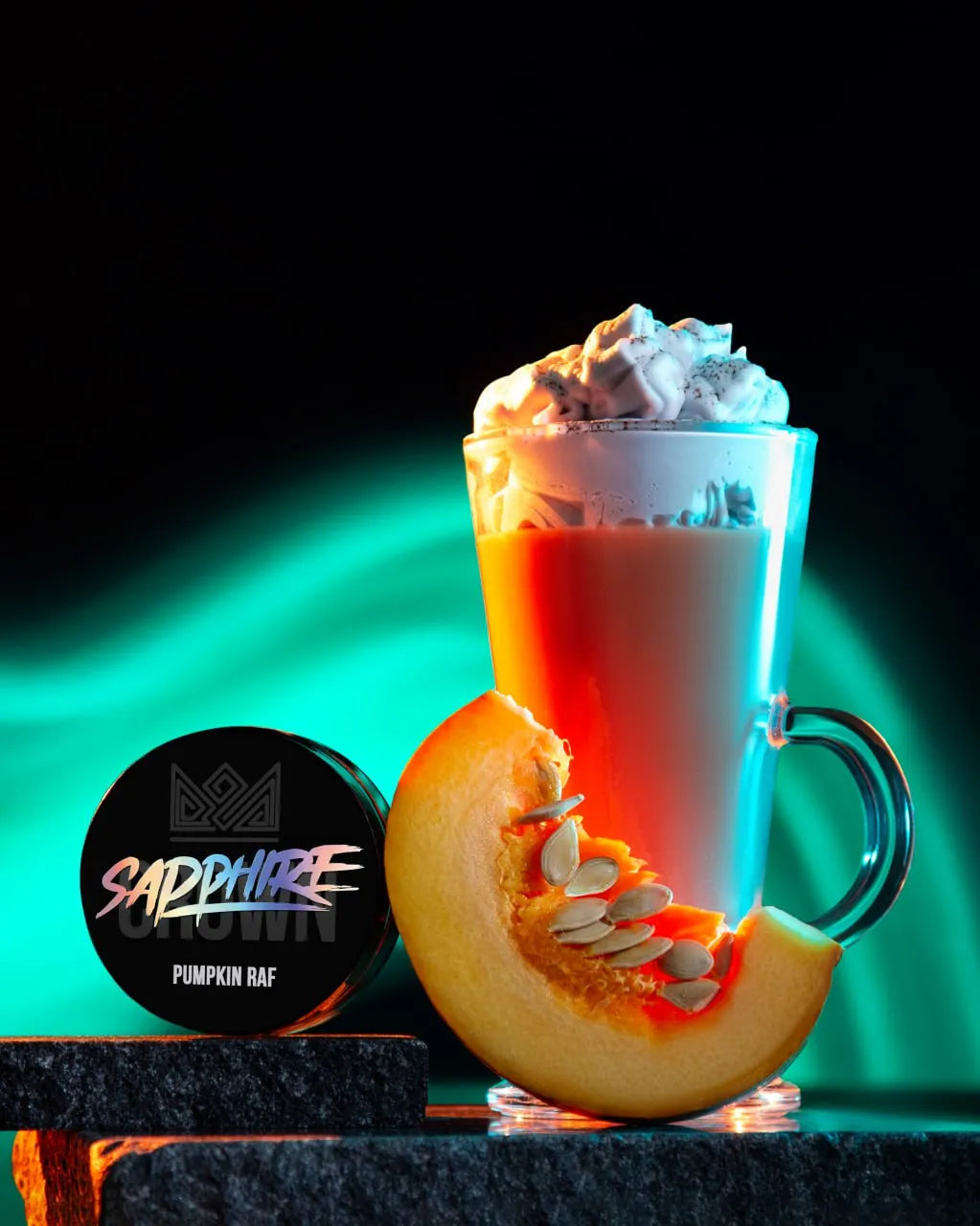 Sapphire Crown 200gr Pumpkin Raf Hookah Tobacco - Spicy Pumpkin Flavor Blend