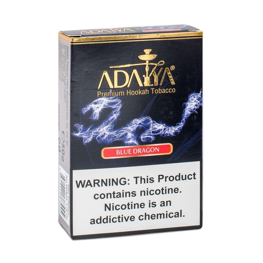 Adalya Blue Dragon Hookah Tobacco 50g - Fruity Blueberry Dragon Fruit Flavor