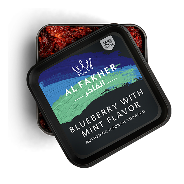 Al Fakher Blueberry Mint - 1kg Fruity & Fresh