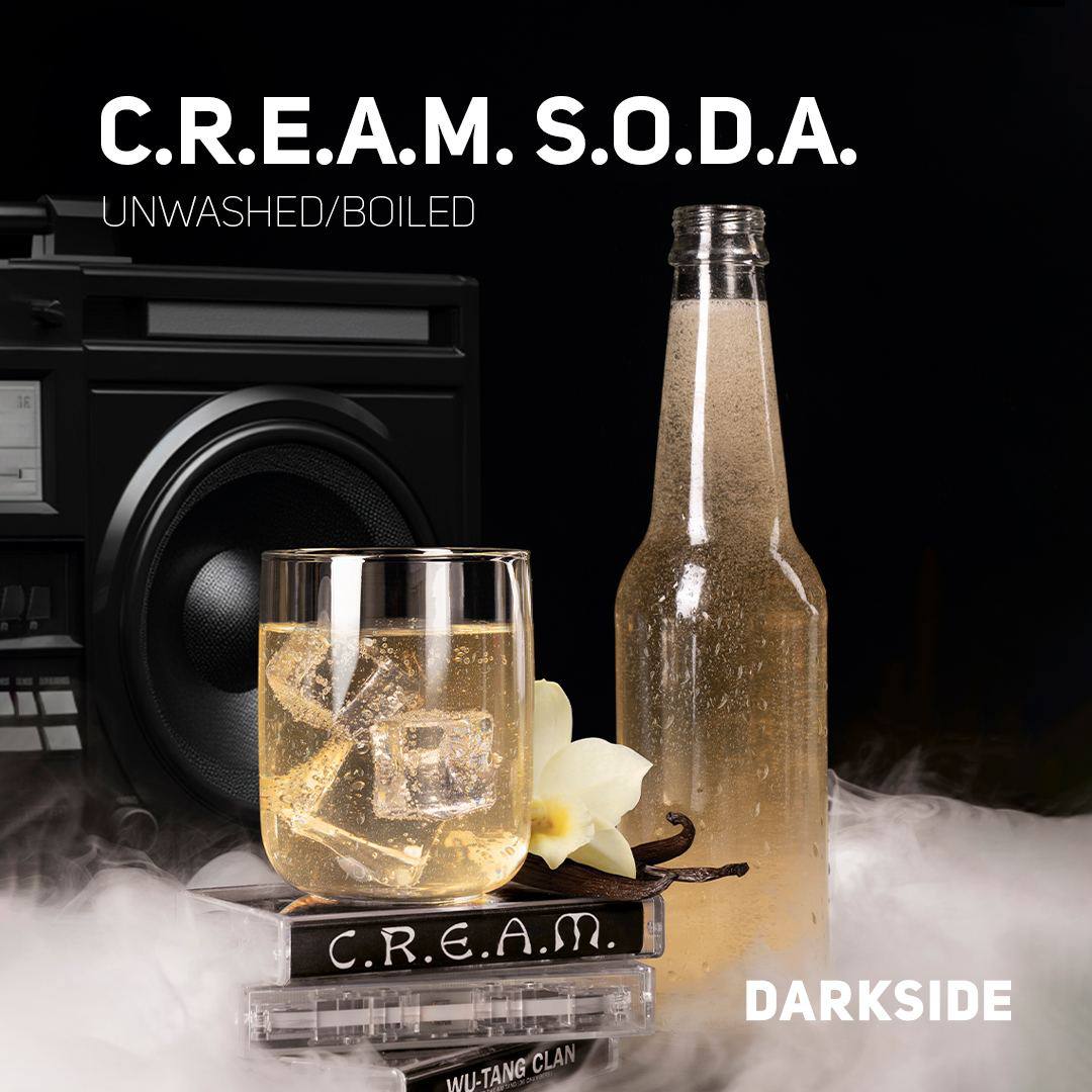 DarkSide Cream Soda Hookah Tobacco – 100g Sweet, Fizzy Flavor