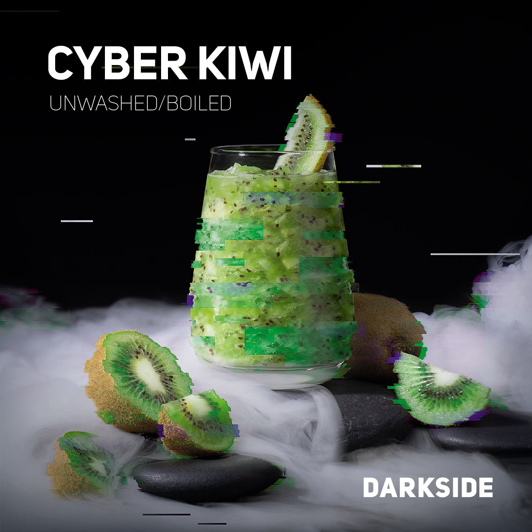 DarkSide Cyber Kiwi Hookah Tobacco – 250g Bold Tropical Flavor