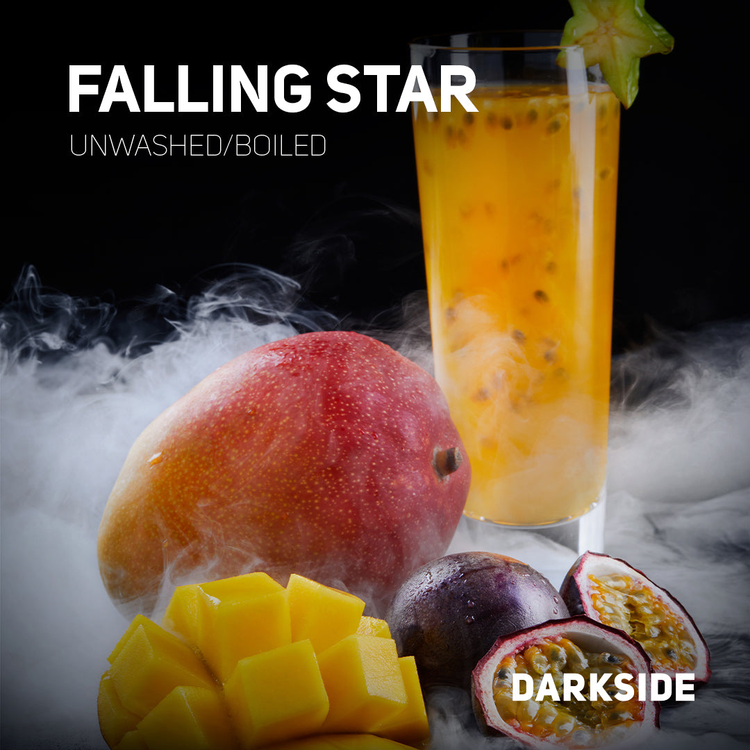 DarkSide Falling Star Hookah Tobacco – 250g Exotic Fruit Flavor