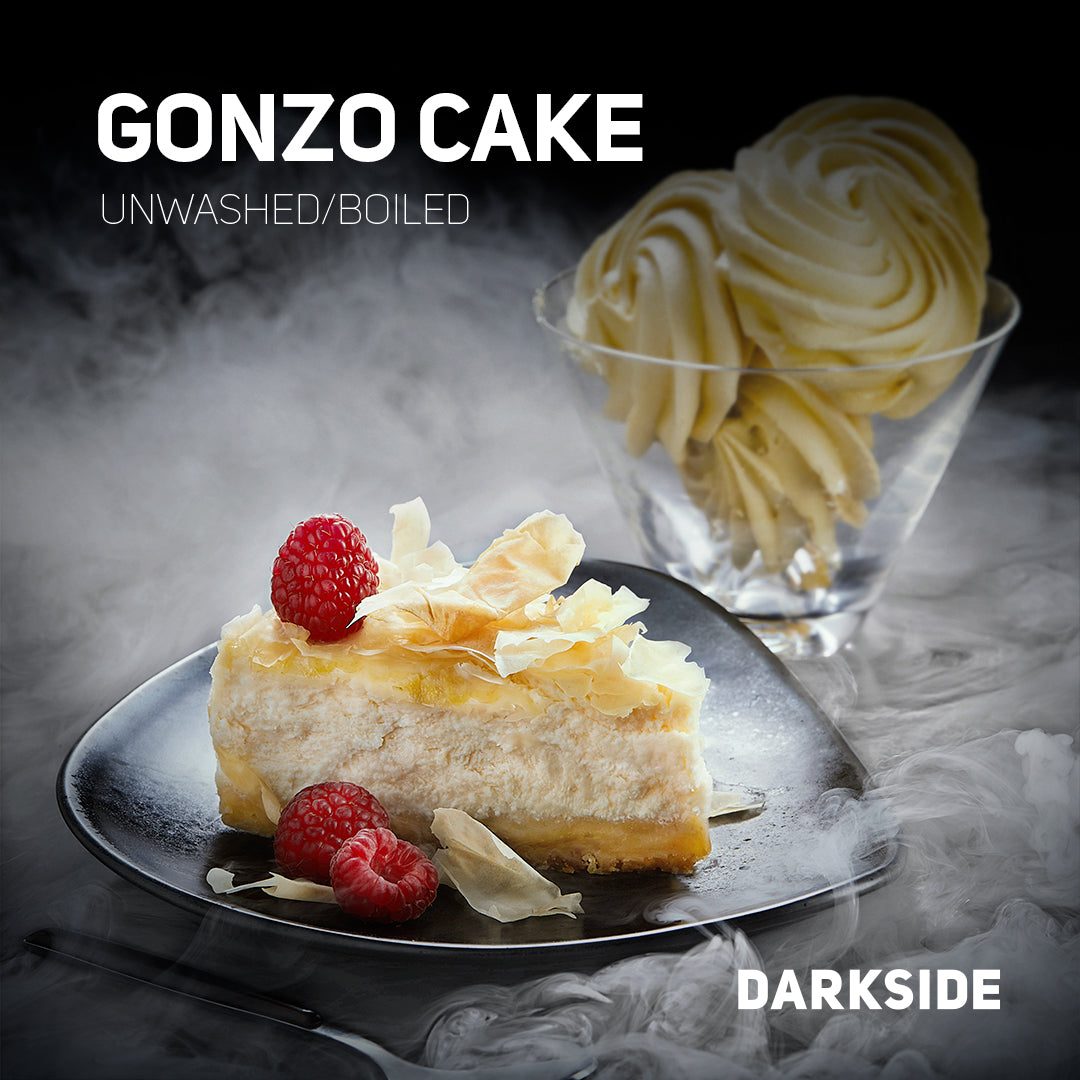 DarkSide Gonzo Cake Hookah Tobacco – 250g Dessert-Inspired Blend