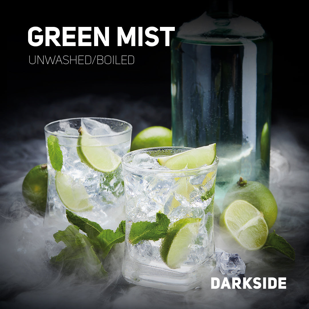 DarkSide Green Mist Tobacco 250g | Fresh & Herbal - 710 Galaxy