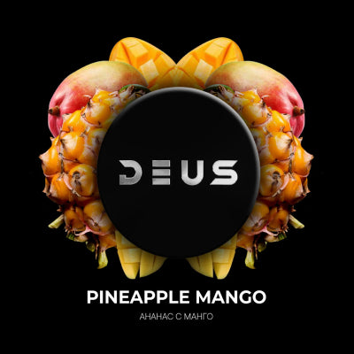  Deus Pineapple Mango Hookah Tobacco - 100g. Experience the sweet, fruity flavor of Deus Pineapple Mango, a perfect blend for a refreshing hookah experience.

