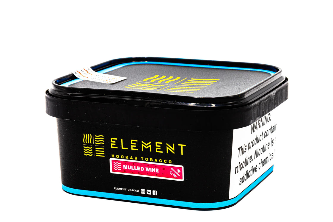 Element Mulled Wine Water Line 200g delivers a warm, spiced mulled wine flavor, perfect for cozy hookah sessions with a comforting, festive twist.






