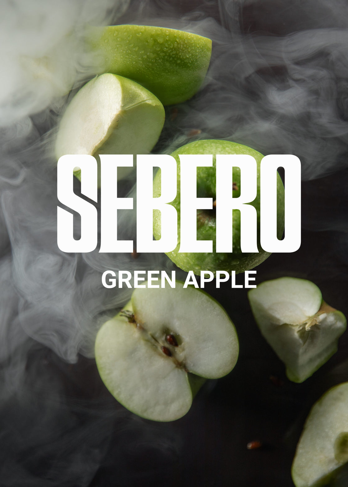 Sebero Green Apple Hookah Tobacco - 200g | Crisp Apple Flavor