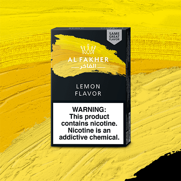 Al Fakher Lemon Mint 50g - Refreshing Lemon with Cooling Mint Flavor for a Crisp Hookah Experience