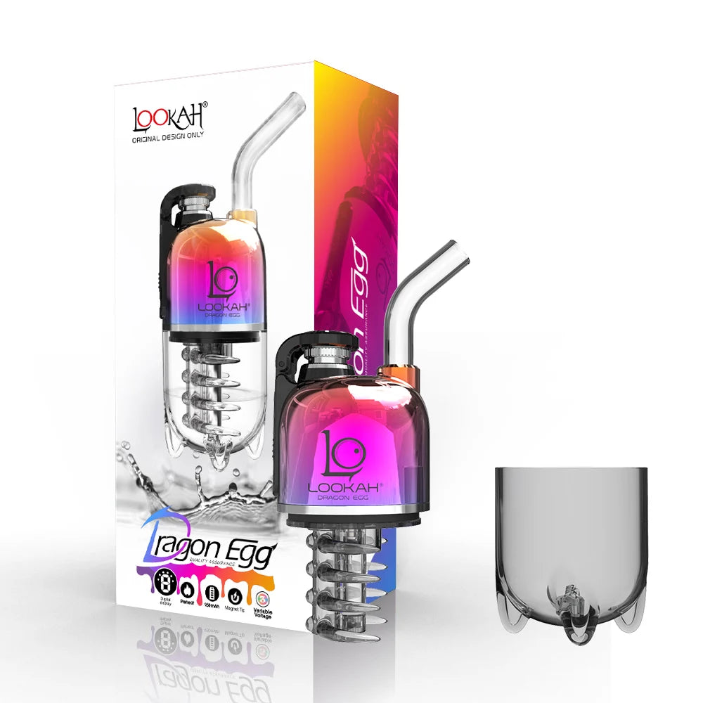 Lookah Dragon Egg E-Rig - Portable Dab Rig with Water Filtration