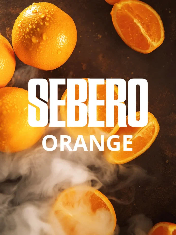 Sebero Orange Hookah Tobacco - 200g | Classic Citrus Flavor