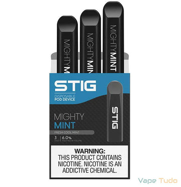VGOD STIG 1.2ML Salt Nicotine Disposable Pod Device - Pack of 3 - Display of 10 Packs