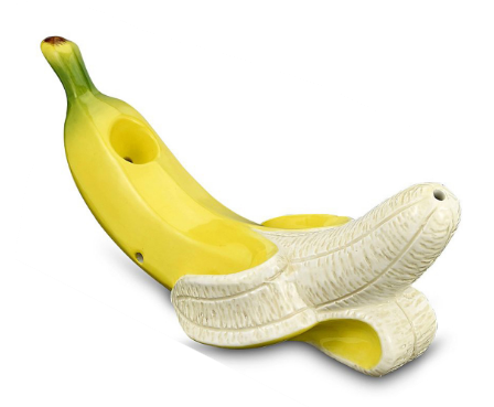 Banana Ceramic Pipe by Fashioncraft