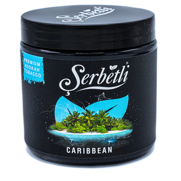 Serbetli Caribbean Hookah Tobacco 250g - Exotic Tropical Blend