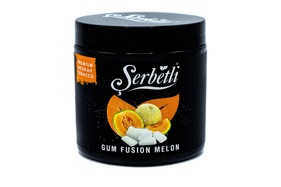 Serbetli Gum Fusion Melon Hookah Tobacco – Sweet Gum & Melon, 250g