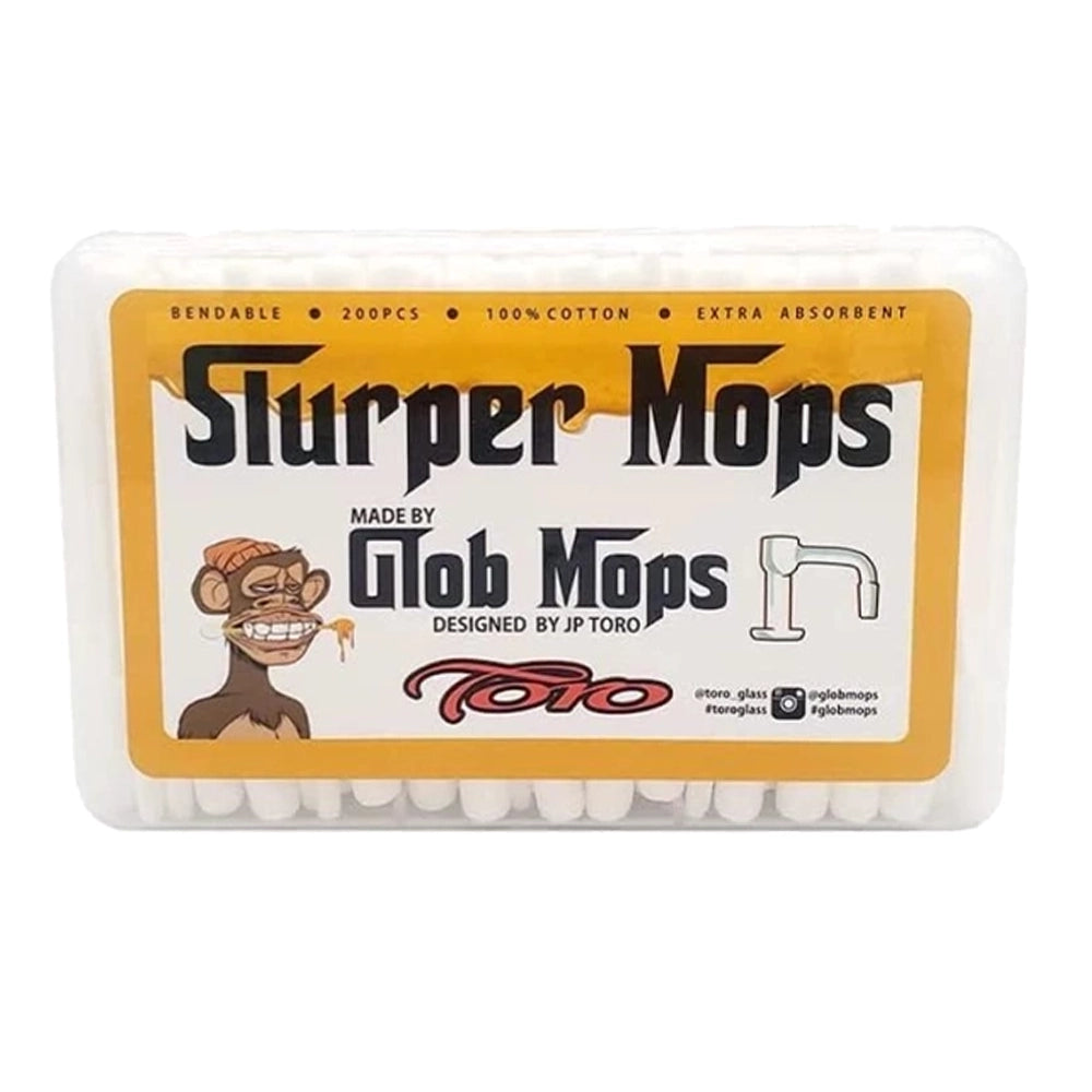 Glob Mops Slurper Mops - Specialized Cleaning Swabs for Terp Slurpers