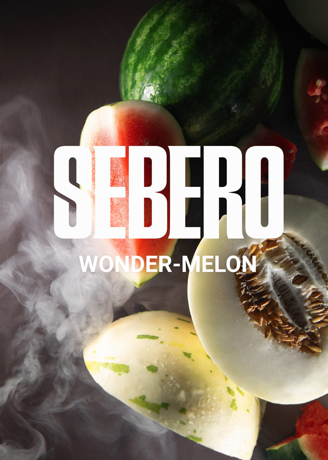 Sebero Watermelon Melon Hookah Tobacco - Refreshing Fruit Blend, 200g