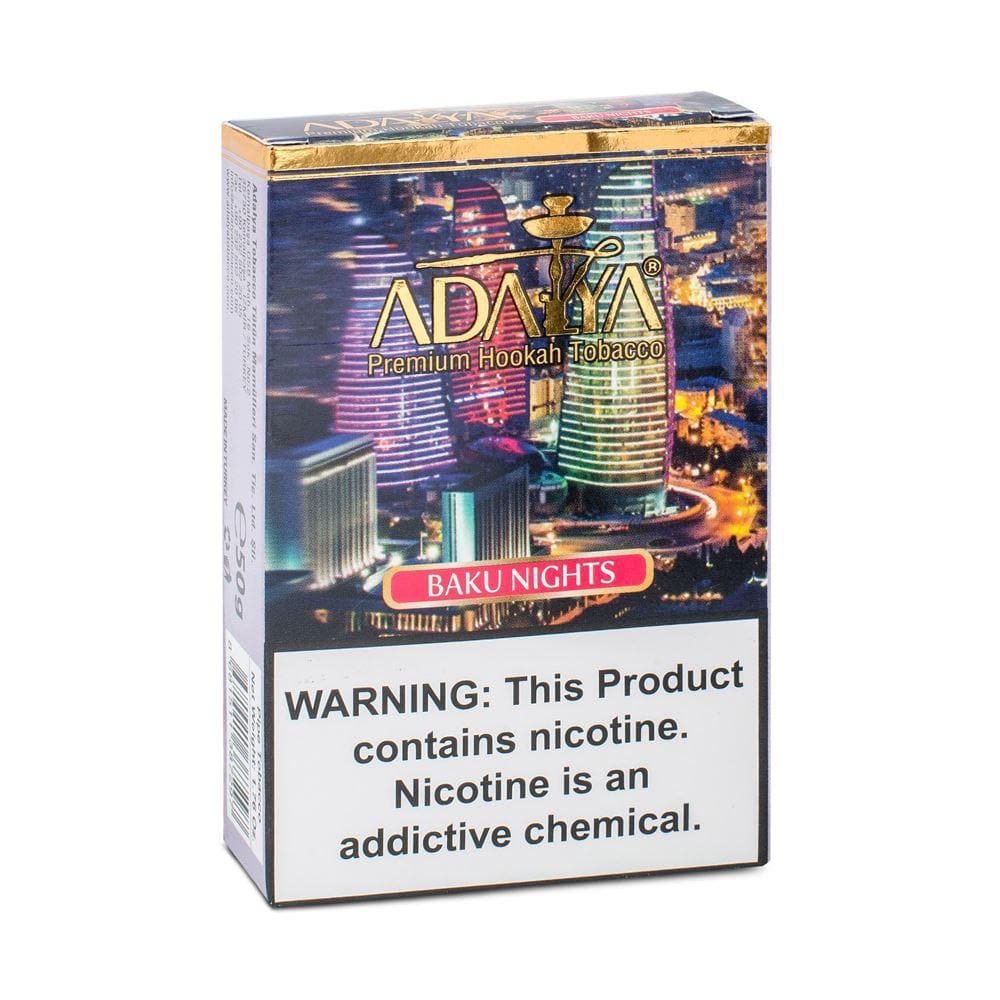 Adalya Baku Nights Hookah Tobacco 50g - Rich & Exotic Flavor - Turkish Tobacco - 50g Pack