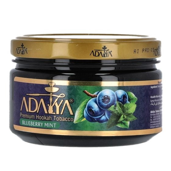 Adalya Blueberry Mint Hookah Tobacco 250g - Enhanced Blueberry Mint Flavor