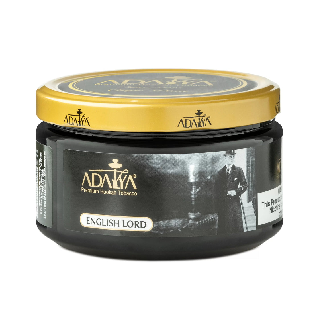 Adalya English Lord Hookah Tobacco 250g - Smooth & Refined Flavor - Turkish Blend