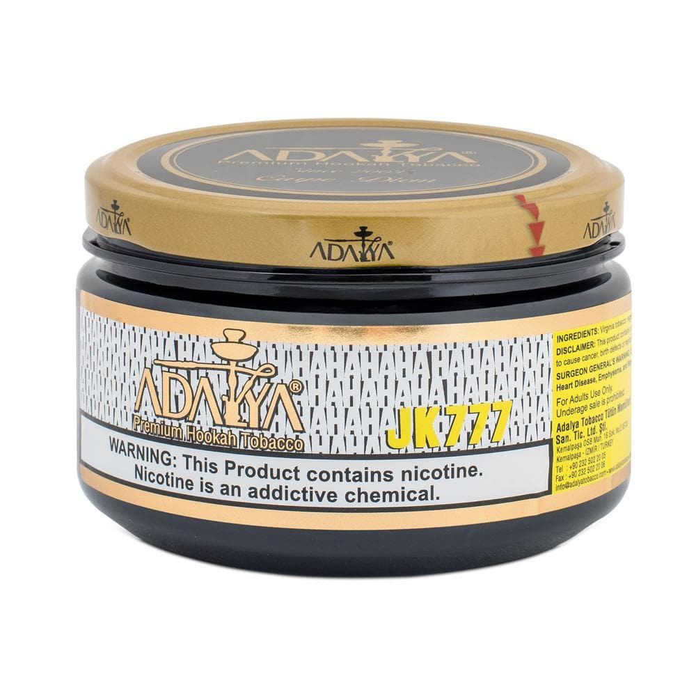 Adalya JK777 Hookah Tobacco 250g - Unique & Bold Flavor Blend - Turkish Tobacco