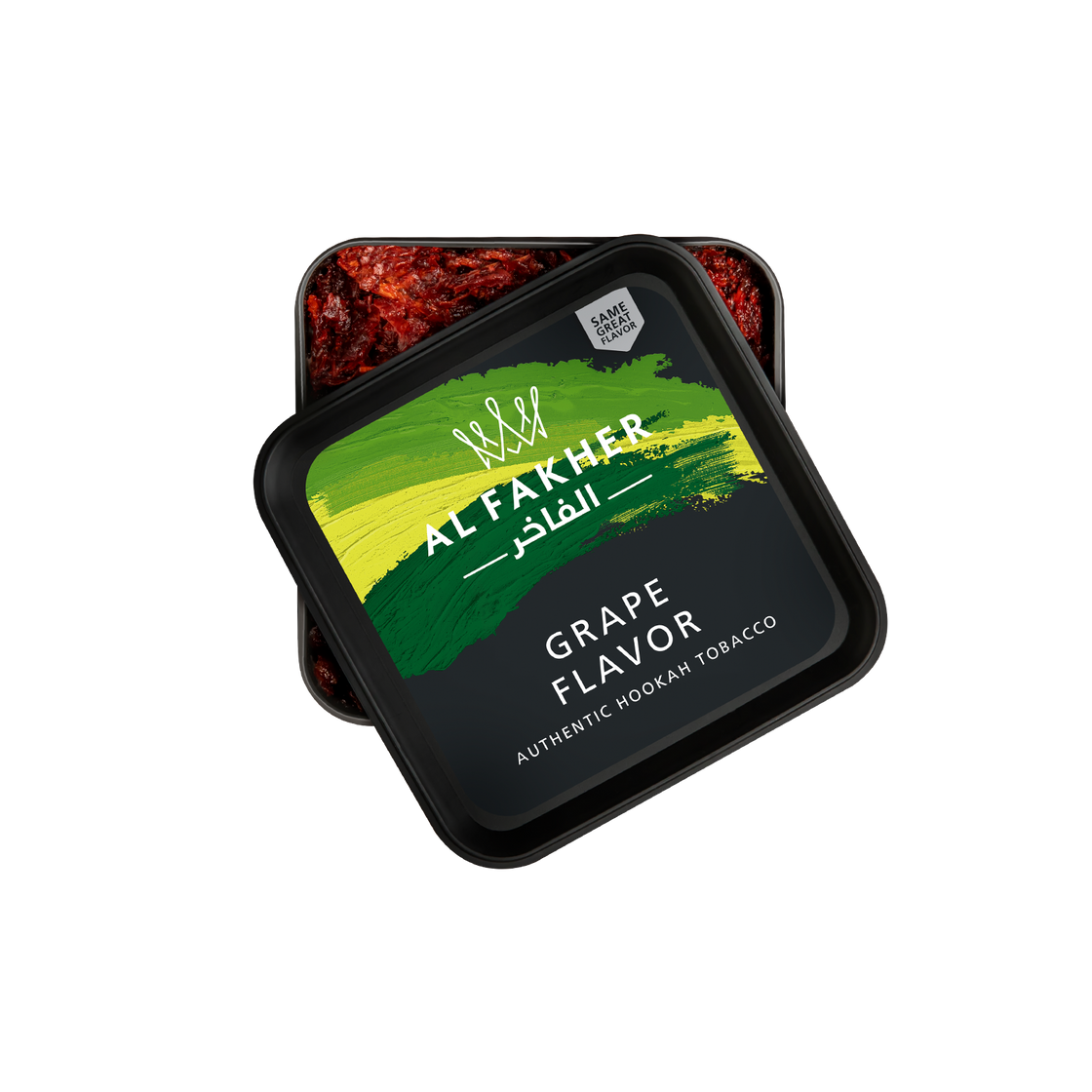 Al Fakher Grapes Hookah Tobacco 250g – Sweet and juicy grape flavor, offering smooth and rich smoke for an enjoyable hookah session