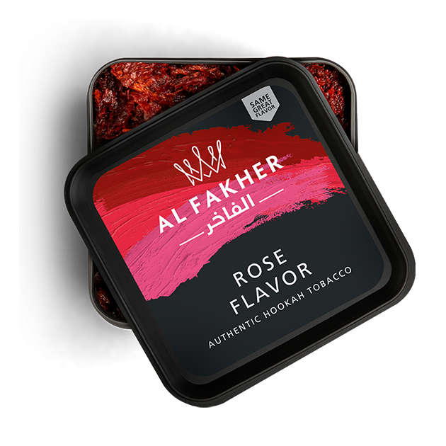 Al Fakher Rose Hookah Tobacco 1kg - Floral and Aromatic Rose Flavor for a Relaxing and Unique Hookah Experience