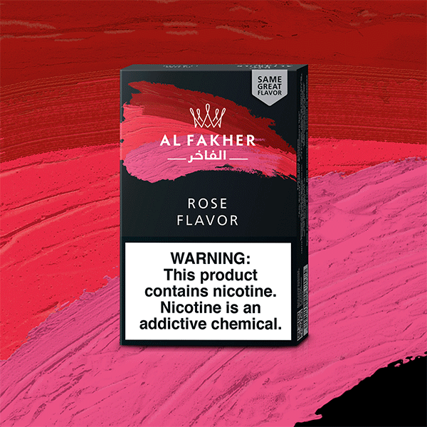 Al Fakher Rose Hookah Tobacco 50g - Aromatic Floral Flavor for a Relaxing and Unique Hookah Experience