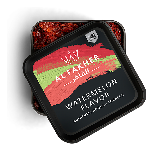 Al Fakher Watermelon Hookah Tobacco 250g - Juicy and Sweet Flavor for a Refreshing Hookah Experience