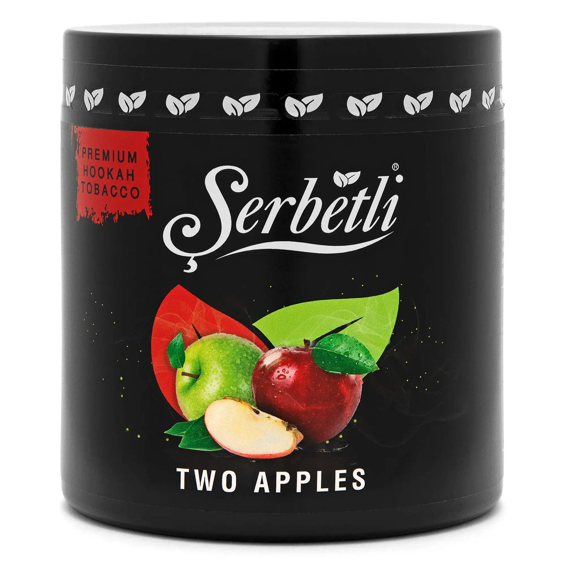 Serbetli Two Apple Hookah Tobacco 250g - Classic Double Apple Flavor