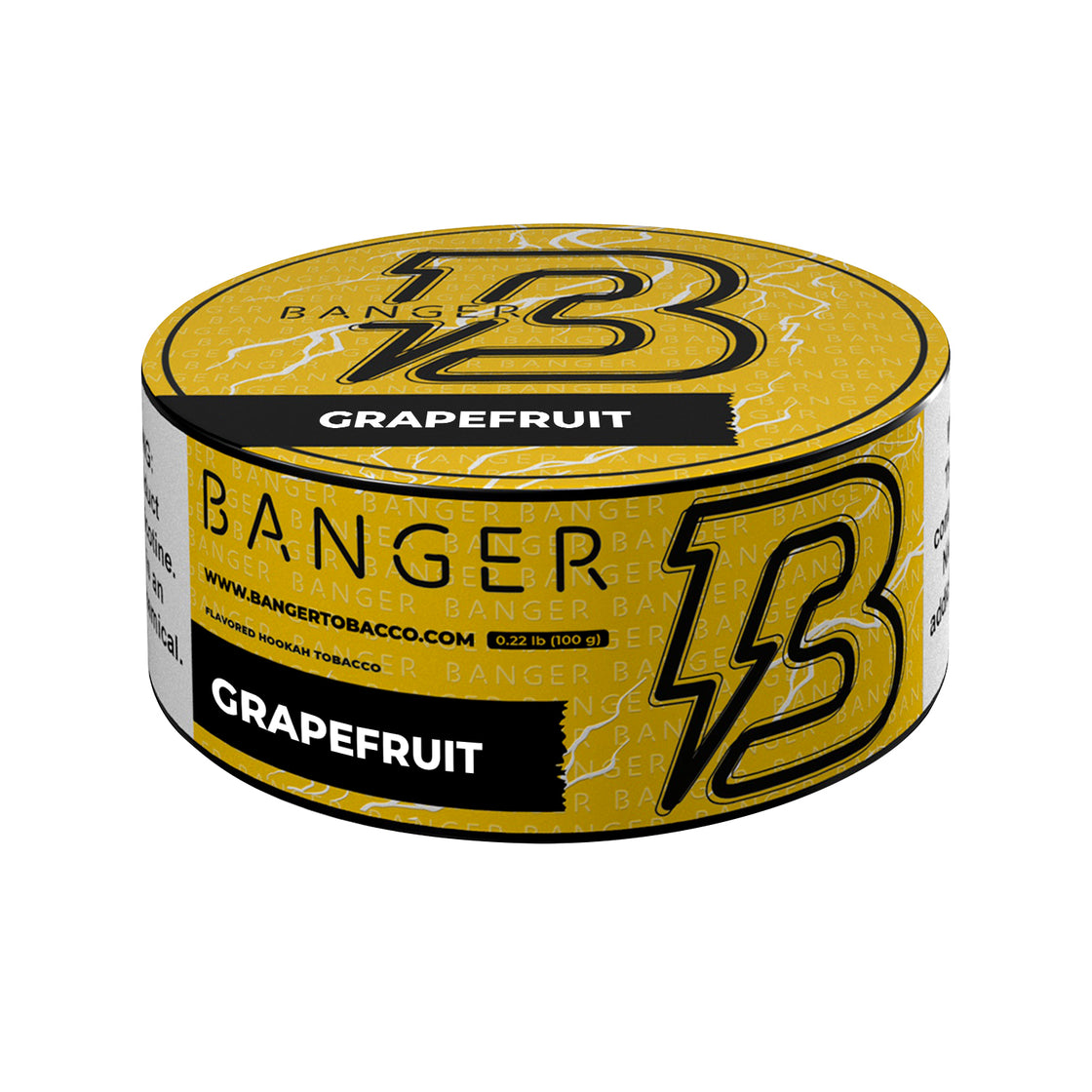 Banger Grapefruit Hookah Tobacco 100gr - Fresh Citrus Flavor for a Smooth and Fruity Hookah Session