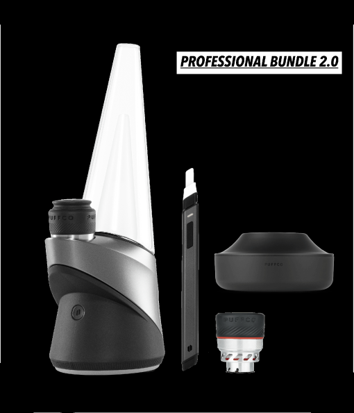 Puffco Bundle #3 - Peak Pro, Hot Knife, Charging Doc, 3D Chamber