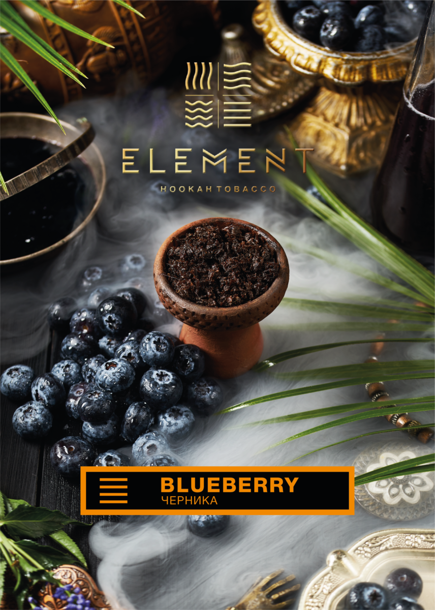 ELEMENT TOBACCO 200GR EARTH LINE | BLUEBERRY