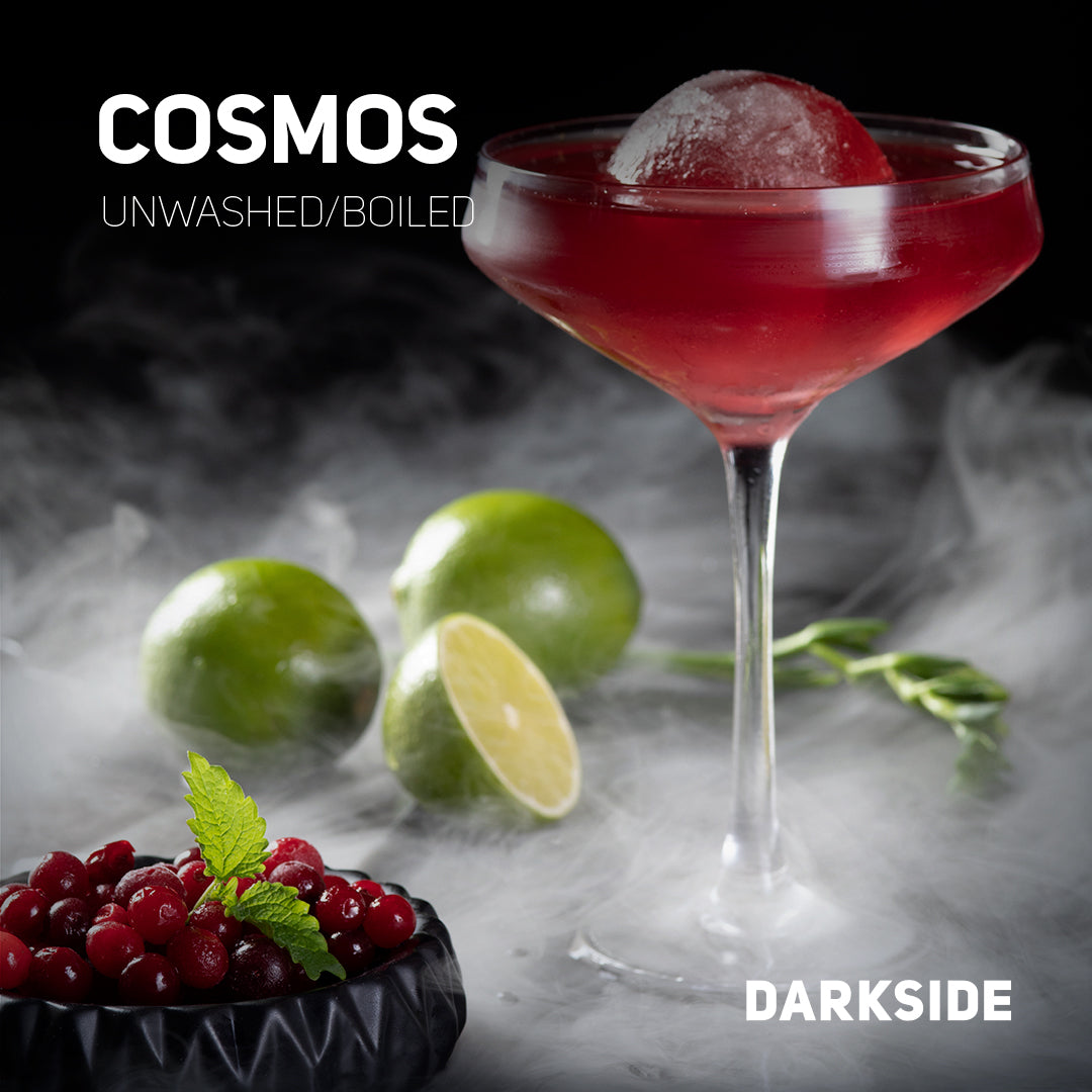 DarkSide Cosmos Hookah Tobacco 100g featuring a smooth and balanced cosmic blend with unique flavor notes for a mysterious hookah session