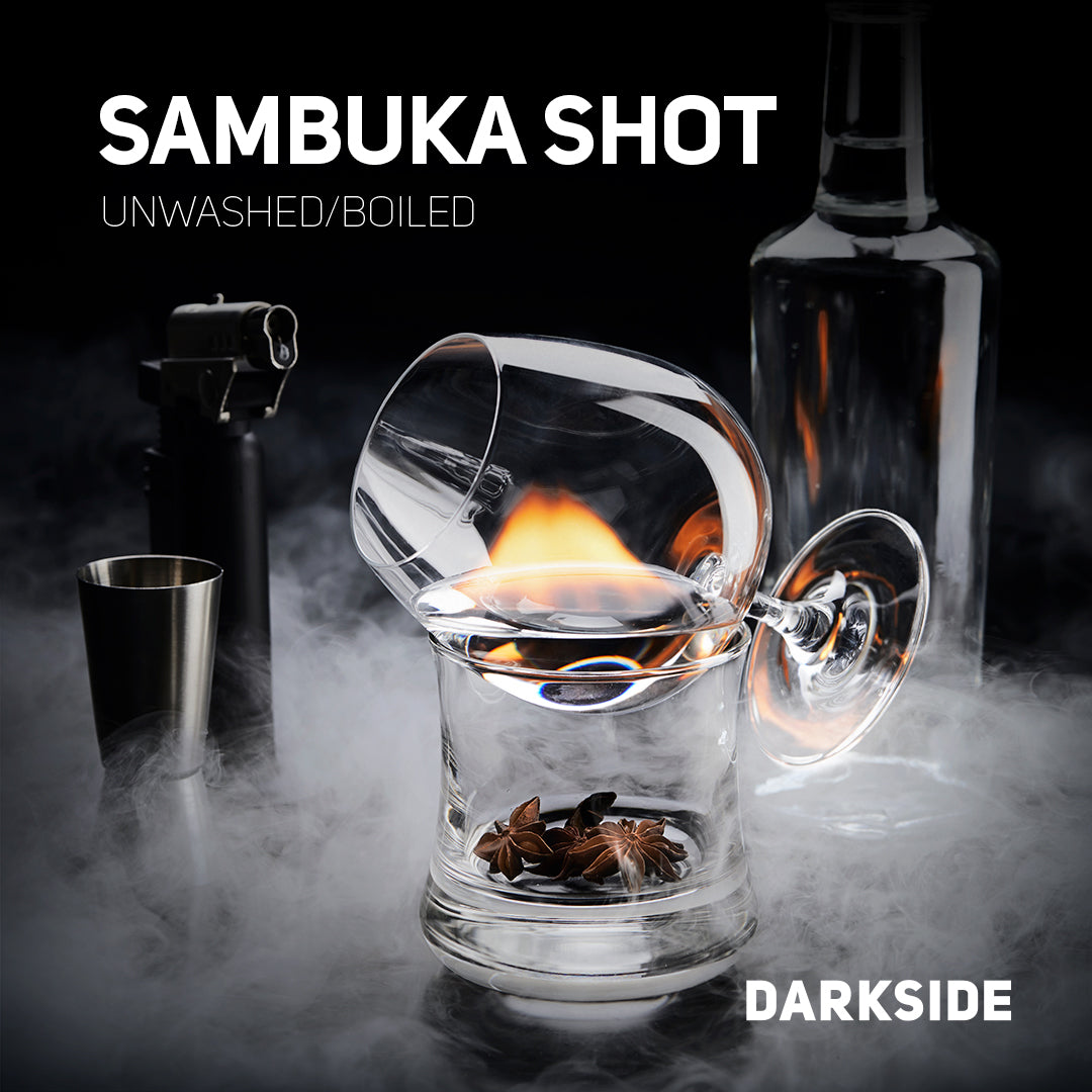 DarkSide Sambuka Shot 250g Hookah Tobacco – Extended Sambuca-Inspired Anise Flavor for a Rich Smoking Experience