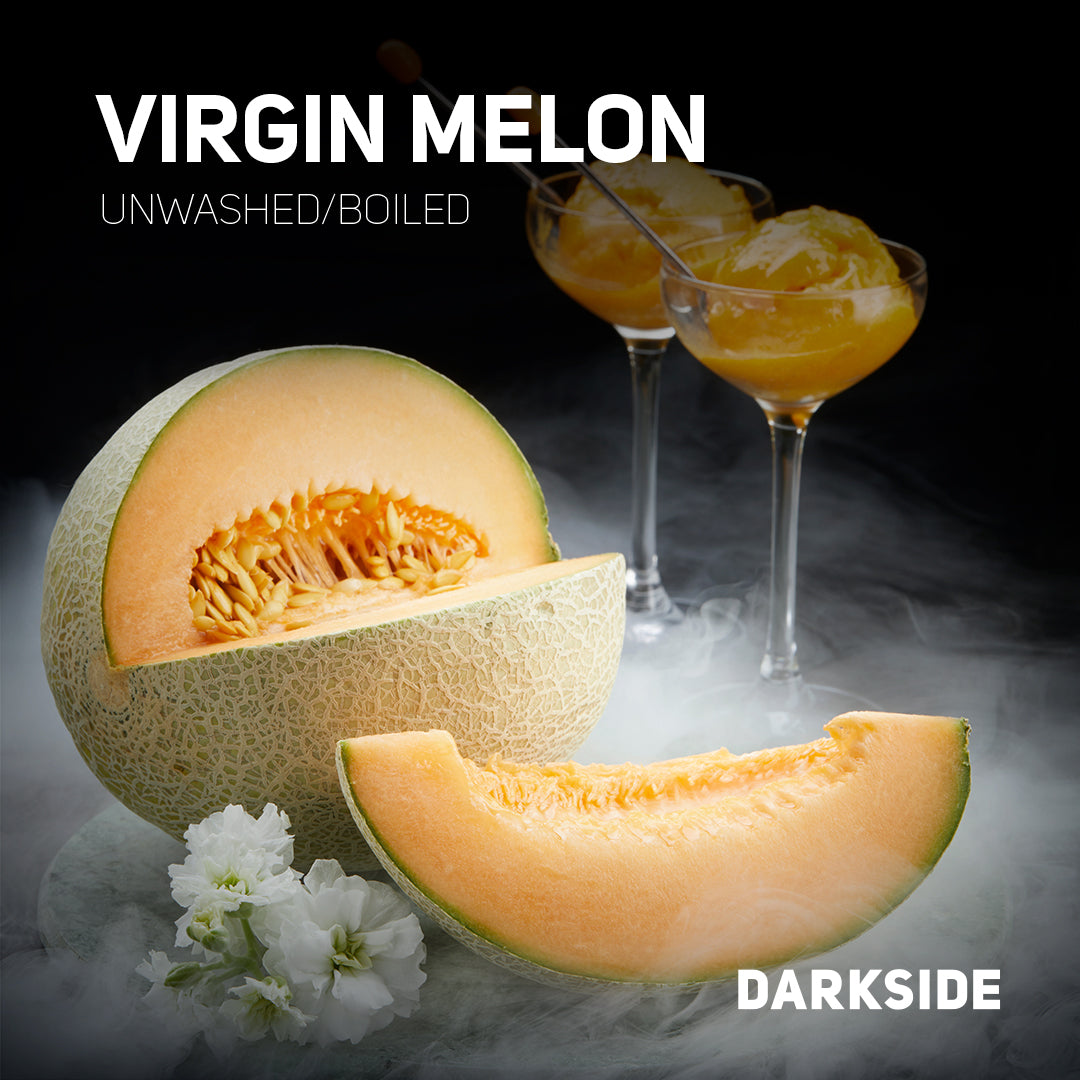  Darkside Virgin Melon Hookah Tobacco 250g – Refreshing melon flavor in original Russian packaging. Available now at 710 Galaxy with fast USA-wide shipping.