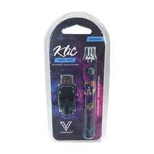 V Syndicate Klic 1100mAh Adjustable Voltage Vape Pen Battery With USB Charger