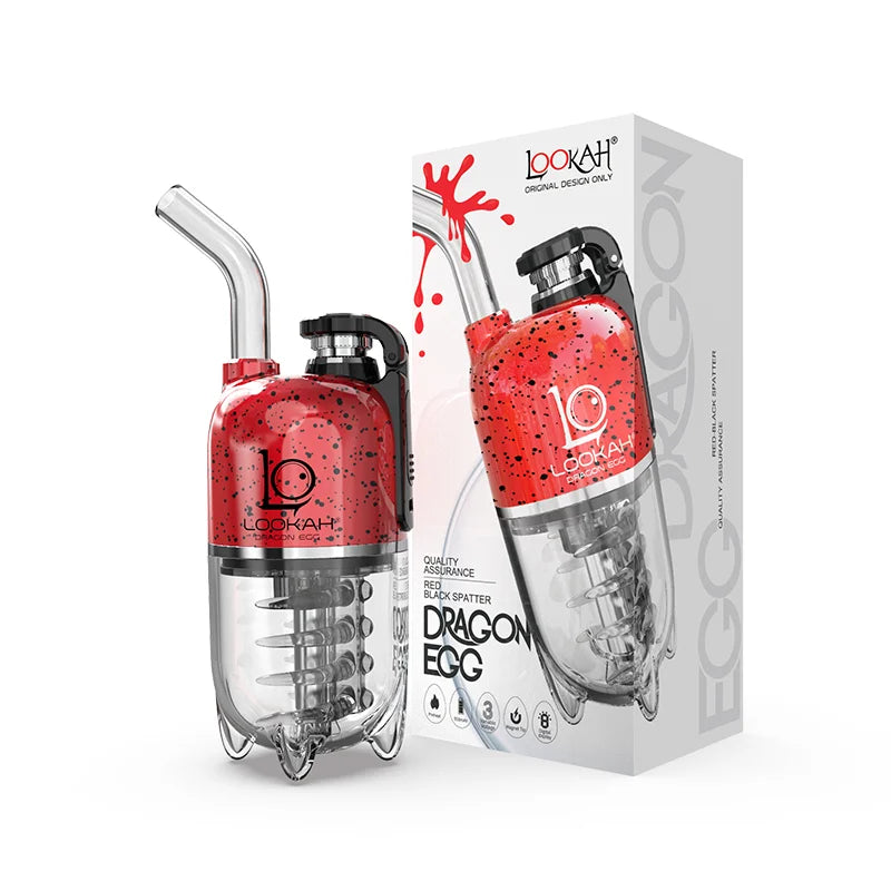 Lookah Dragon Egg: Perfect for on-the-go dabbing. Portable, water filtration, powerful battery.