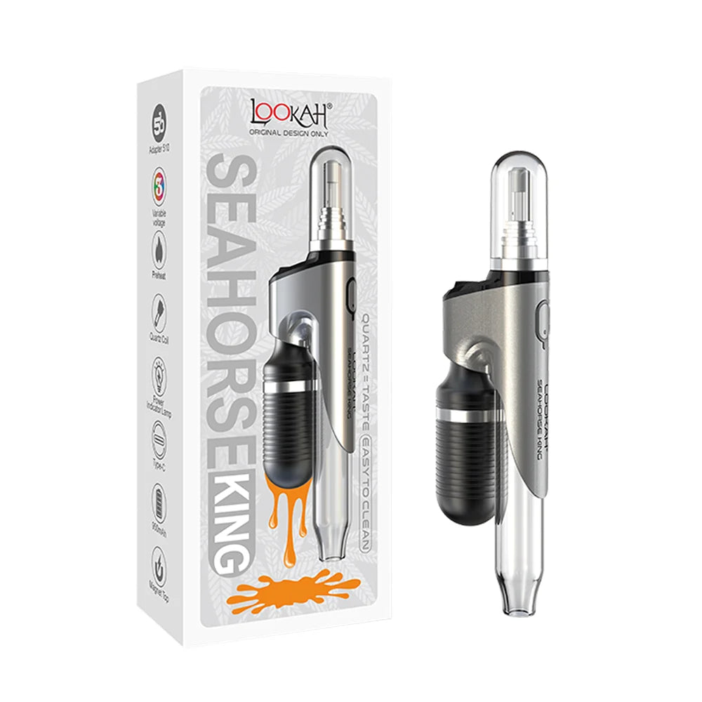  LOOKAH Seahorse King review: Portable, powerful electric nectar collector. 5 tips, long battery life. 