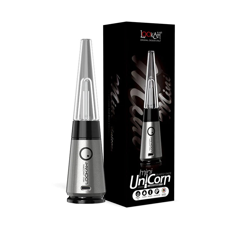 LOOKAH Unicorn Mini Water Rig: Smooth, filtered dabs. Compact design, variable voltage.