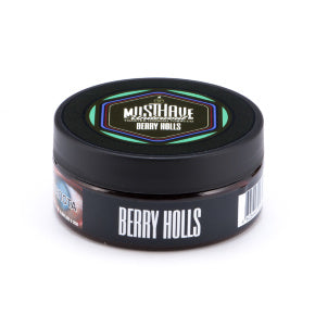 Musthave Berry Holls: Mixed berry hookah tobacco for a rich, fruity session. Perfect for berry fans.