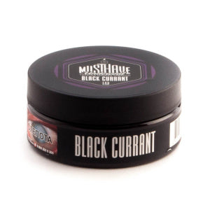 Musthave Black Currant Tobacco: Bold, tart shisha blend. Intense fruity flavor. 