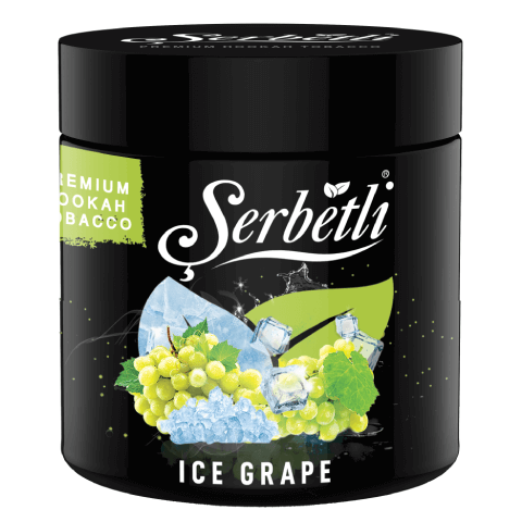 Serbetli Ice Grape Hookah Tobacco 250g offers a sweet, refreshing grape flavor with a cooling menthol finish, perfect for smooth, long-lasting hookah sessions.






