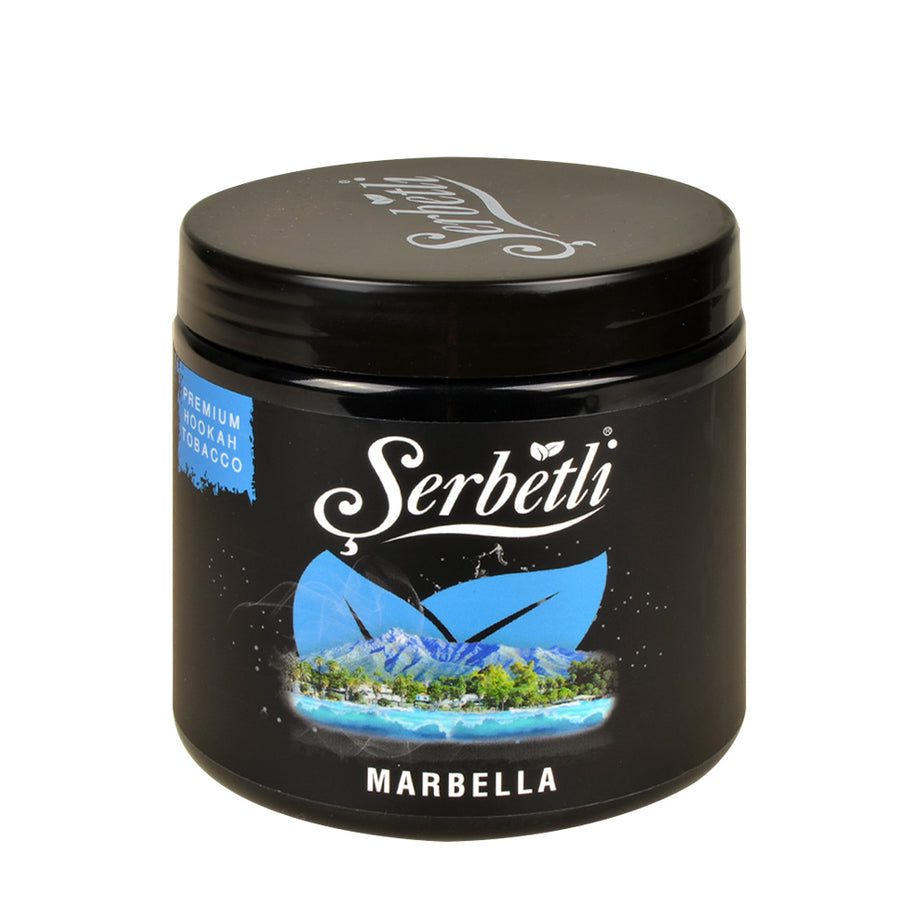 Serbetli Marbella 1kg - Sweet & Fruity Hookah Tobacco for a Delightful and Long-Lasting Smoking Experience