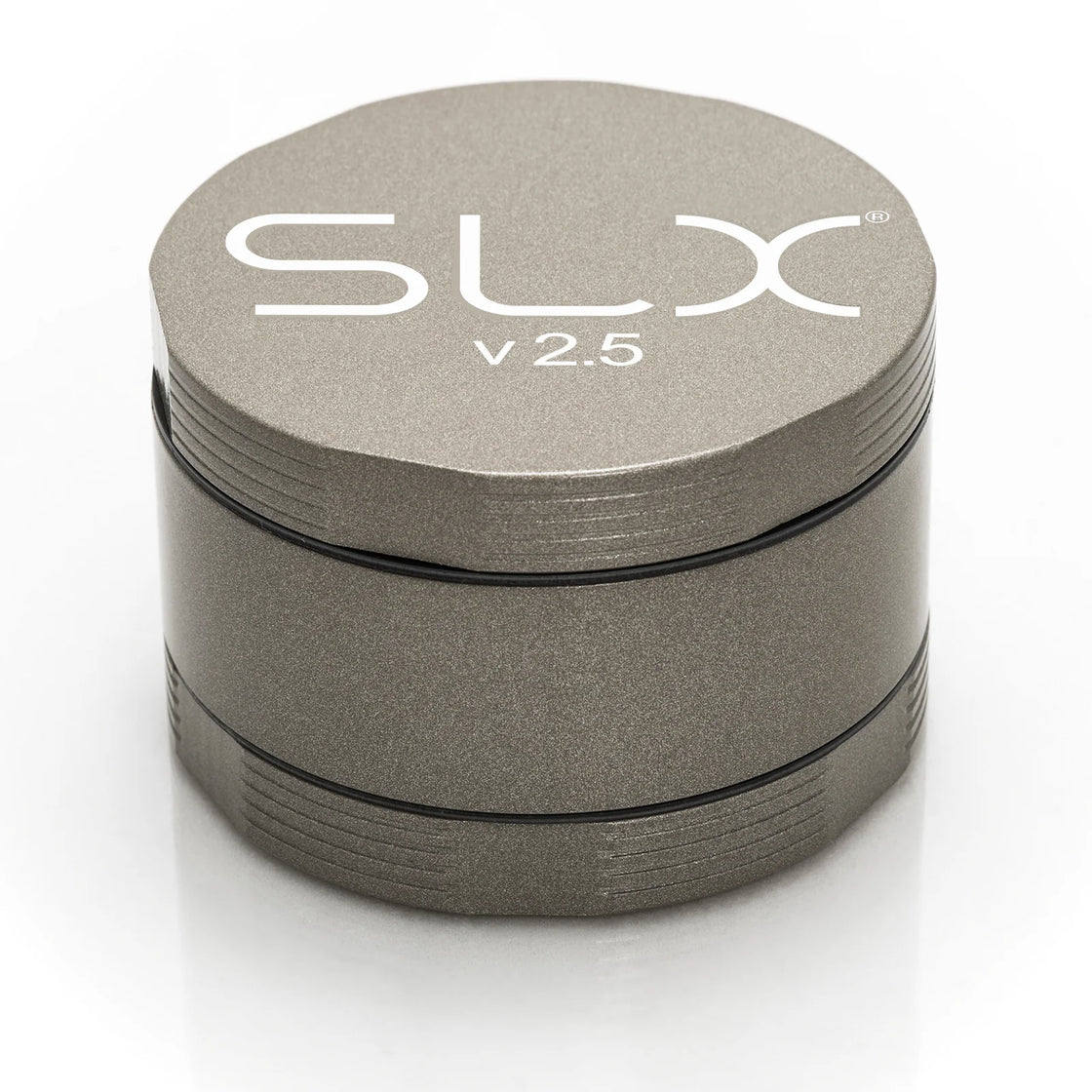 SLX V2.2 2.5-inch tobacco grinder with non-stick aluminum construction for smooth grinding